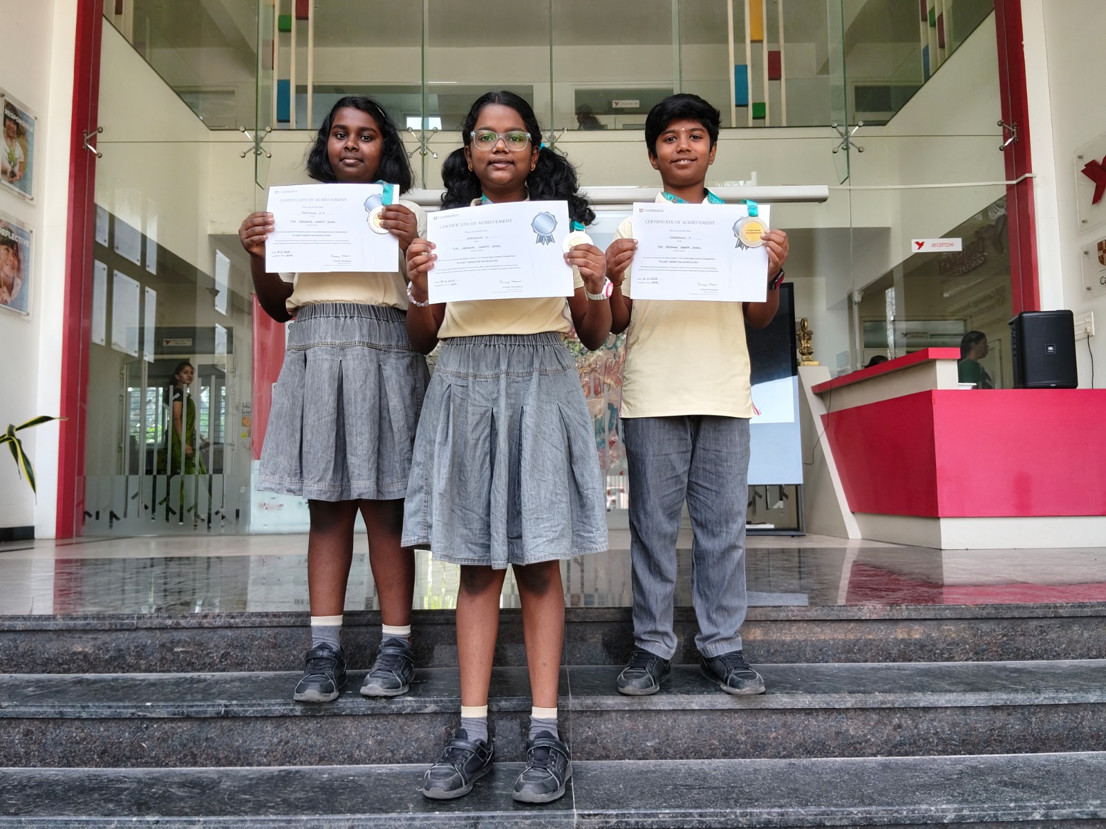 Grade 6 Students Win Silver at Cambridge Science Competition 2025