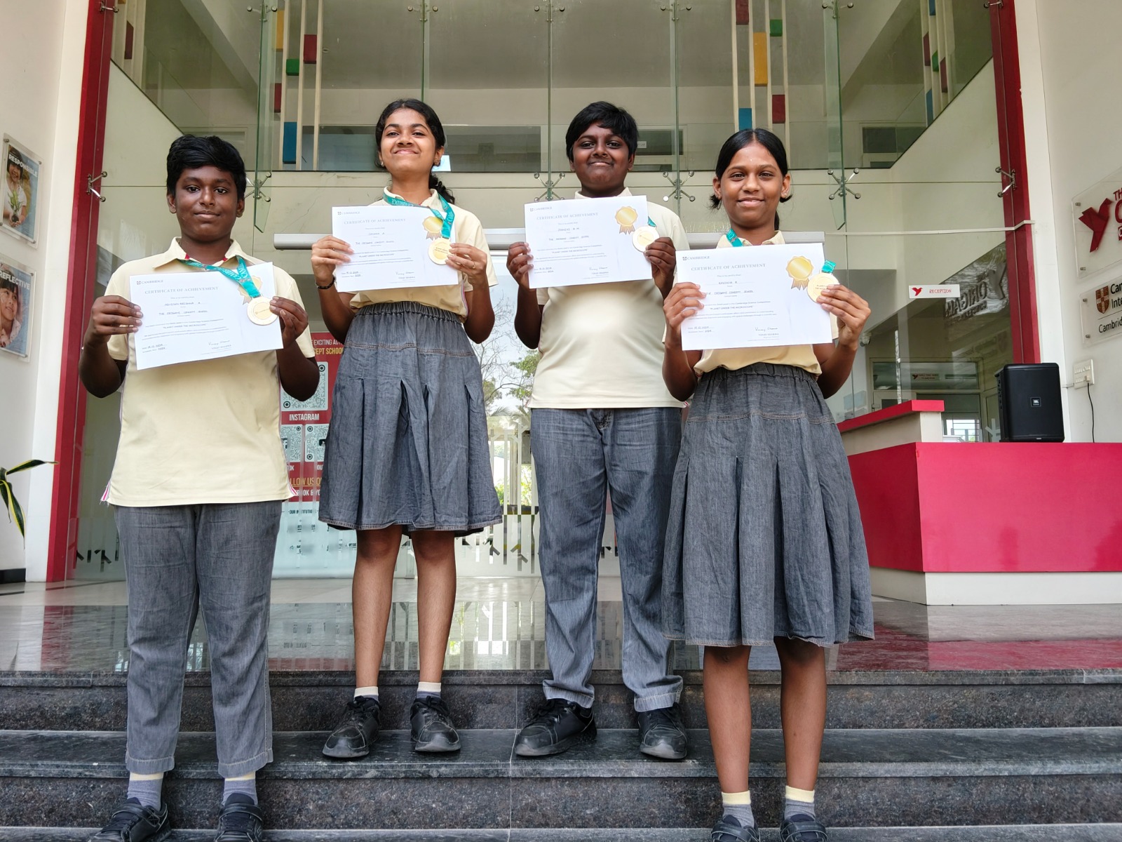 Gold Glory at Cambridge Science Competition 2026